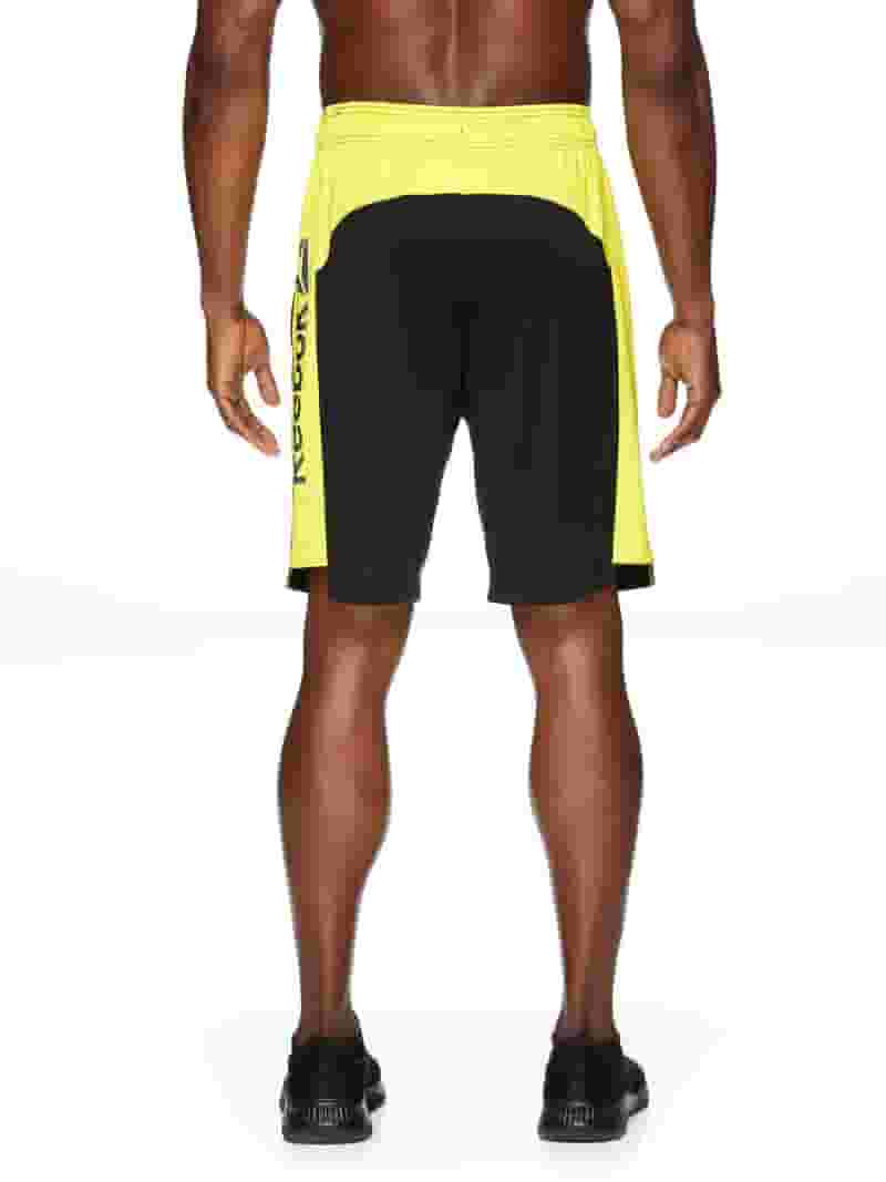 【in a row】Knit Strap Shorts Reebok Men's and Big Men's Active Knit Amped Training Shorts