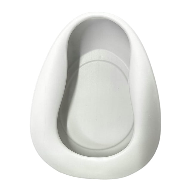 Inteprter Inodoro portátil de un solo para ancianos, mujeres y hombres, grueso, de gran capacidad, para heces, orinal, inodoro de emergencia Suministros de limpieza para el hogar Blanco