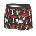 thumbnail image 2 of Bingfone Red Mushrooms Men'S Underwear - Casual Stretch Boxer Briefs-Small, 2 of 9