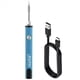 thumbnail image 1 of Kit de Mini Soldador con Rosca 510, Voltaje Ajustable de 3 Velocidades con Punta de Soldador, 650 MAh, Recargable por USB, Color Azul, 1 of 5