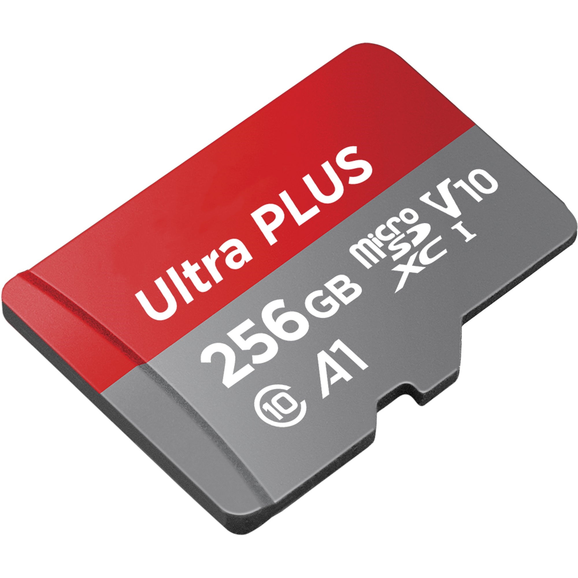 256GB Ultra Plus MicroSD UHSI Memory Card Class 10, V10 SDSQUB3