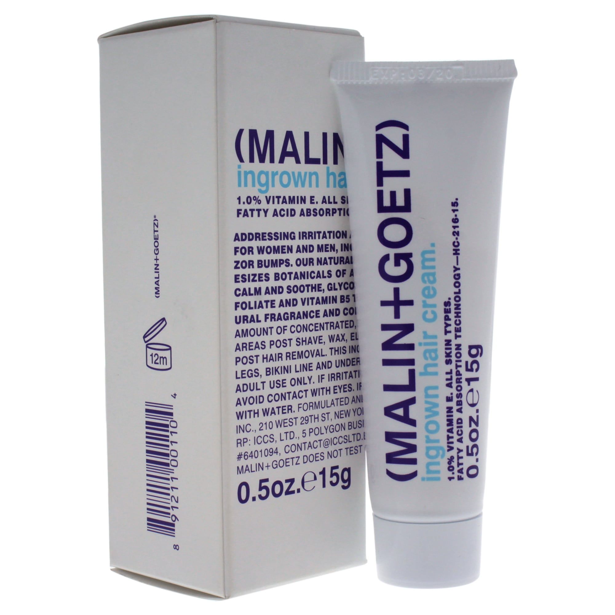 Malin Goetz Malin Goetz Ingrown Hair Cream 0 5 Oz Cream