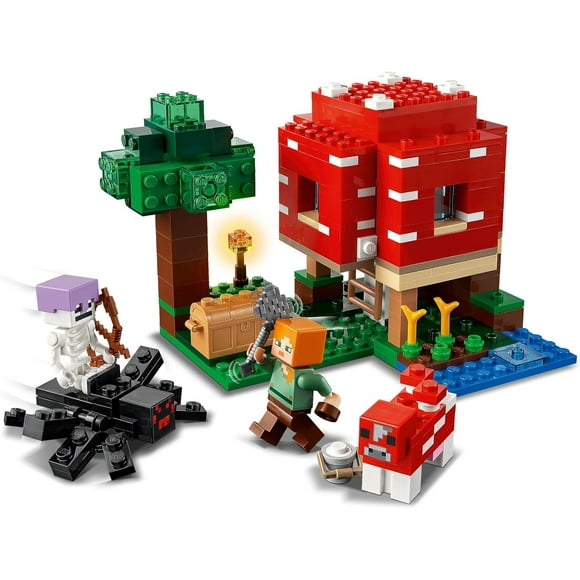 Minecraft Mushroom House Set, building toy for children aged 8+