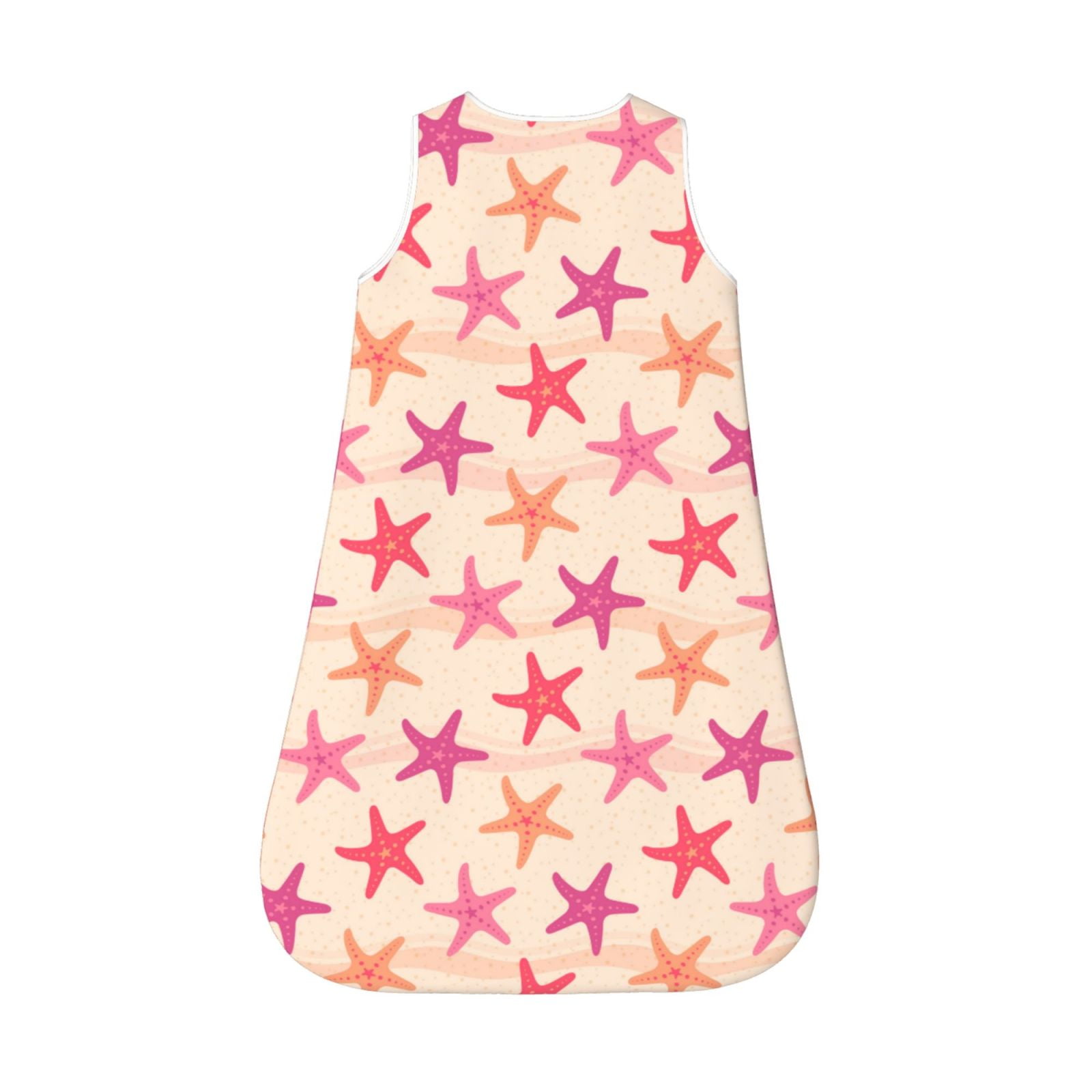 Fotbe Starfish Pattern Sleep Sack Baby Wearable Blanket with