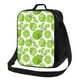 thumbnail image 1 of Disketp Green Various Lemons Bolsa Térmica Estampada para Almuerzo, Lonchera para Hombres y Mujeres Adultos, 1 of 7