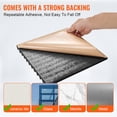 thumbnail image 5 of VEVOR Acoustic Foam Panels, 48 Pack 12 x 12 x 1 inches,Adhesive High Density Soundproof Wall Panels,Acoustic Panels,Sound Dampening Absorbing Panels for Studio Wall and Ceiling,Black, 5 of 8