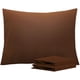 thumbnail image 1 of NTBAY Juego de 2 fundas de almohada estándar, 100% microfibra cepillada de 1800 hilos, súper suaves y acogedoras, resistentes a las arrugas, la decoloración y las manchas con cierre de sobre, fundas d, 1 of 4