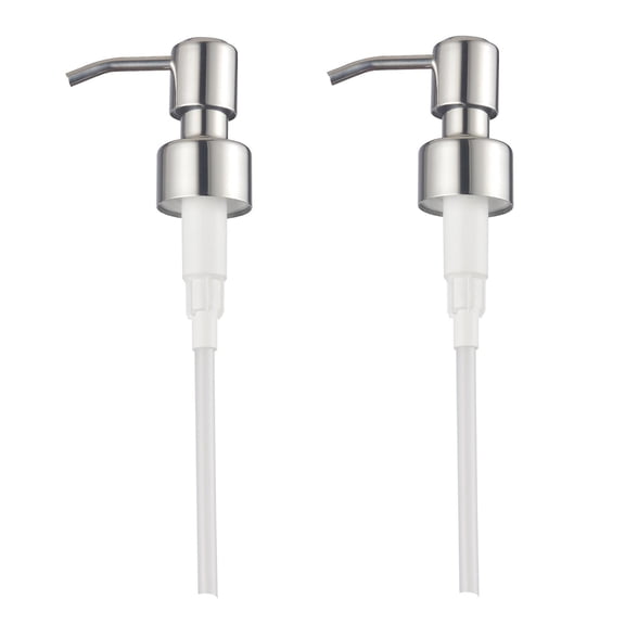 2 Pcs Replacement Stainless Steel Pump For Liquid Soap Dispenser
