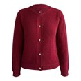 thumbnail image 1 of Suéter George para Mujer, Textura Boucle, Botones Plateados Jamaica Talla Ch, 1 of 4