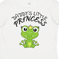 thumbnail image 4 of Inktastic Daddy's Little Princess Cute Frog Girls Toddler T-Shirt, 4 of 5