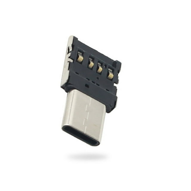 Adaptadores De Tipo C A Usb Convertidor Otg Conector Electrónico Compatible Con Accesorios De Teléfono Celular Sólido Para Transmisión De Datos Vogacara EL008578-00