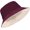 Wine Red-beige, variant on Oversize XXL Bucket Hat, Extra Large Unisex Reversible Cotton Bucket Hats, Double Side Wear Fishing Hat Summer Sun Hat