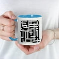 thumbnail image 3 of CafePress - Crossword Puzzle Mug - 11 oz Ceramic Mug - Novelty Coffee Tea Cup, 3 of 3