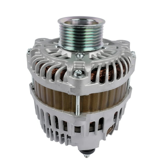 GELUOXI 12V 110A Alternator for Nissan Versa Versa Note Hatchback Sedan 1.6L L4 2012-2019 Silver 1Pc