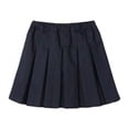 thumbnail image 2 of Girls School Skirts Pleated Midi Skirt for Kids Teenagers British Style Elastic Waist Casual Daily Wear School Uniform Skirt for Girls Ages 5-18, 2 of 4