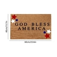 thumbnail image 3 of Non Slip Doormat Patriotic Entrance Rug, Durable Easy Clean Indoor Outdoor Floor Mat, Waterproof Entryway Rug for Kitchen Bathroom Laundry Room, Machine Washable Anti Skid Welcome Mat for Home Decor, 3 of 7