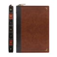thumbnail image 3 of Mosiso Vintage Classic Premium PU Leather Zipped Book Sleeve Cover Only for MacBook Air 13 Inch (A1466 / A1369), Brown, 3 of 6