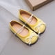 thumbnail image 5 of Zapatos de princesa de charol de piel poco profundos para niñas, zapatos pequeños de cuero con lazo de primavera y otoño, zapatos de suela blanda para niños de color caramelo, 5 of 6