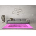thumbnail image 3 of Ahgly Company Indoor Rectangle Abstract Purple Modern Area Rugs, 2' x 3', 3 of 4