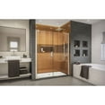 thumbnail image 5 of Elegance-LS 62 - 64 in. W x 72 in. H Frameless Pivot Shower Door in Brushed Nickel, 5 of 13