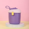 thumbnail image 2 of Wovilon Baby Milk Storage Infant Toddler Portable Milk Powder Box Dispenser Food Container Kids Food Storage Snack Box 440Ml, 2 of 5