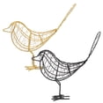 thumbnail image 3 of 2 piezas de hierro con forma de pájaro para decoración de escritorio, adorno creativo para el hogar, 3 of 7