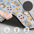 thumbnail image 3 of Fuzoiu Summer Time With Gnome Print Carpet Floor Mats for Car,Car Foot Mat Set,Universal Fit 4 Piece Mat Pad Set,Fits Most Cars Trucks Vans Sedans SUV Auto Carpet Mat Se, 3 of 7