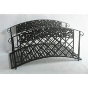 4D Concepts Ivy League Garden Bridge in Brown Mesa