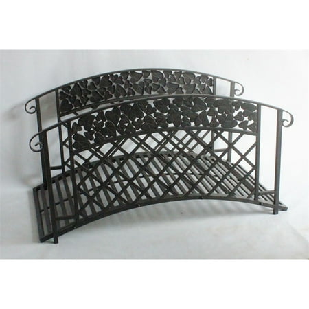 4D Concepts Ivy League Garden Bridge in Brown Mesa