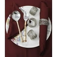 thumbnail image 2 of SKAVIJ Indian Handmade Round Metal Silver Napkin Rings Set of 8 for Dinner Parties, Dining Table Decoration Napkin Holder Silver (Pack of 8), 2 of 5