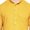 Yellow, variant on Indian Chikankari Embroidered Sequined Cotton Men's Kurta Pajama (Black, L)