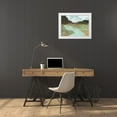 thumbnail image 3 of Green, Jacob 32x25 White Modern Wood Framed Museum Art Print Titled - Coldwater Hills II, 3 of 4