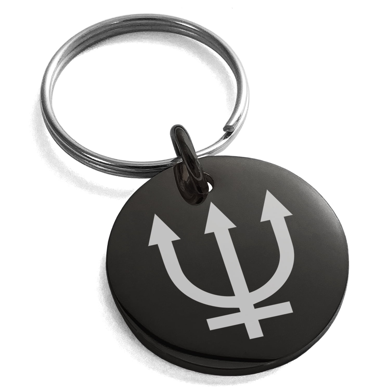 Stainless Steel Solar System Planetary Nektune Engraved Small Medallion ...