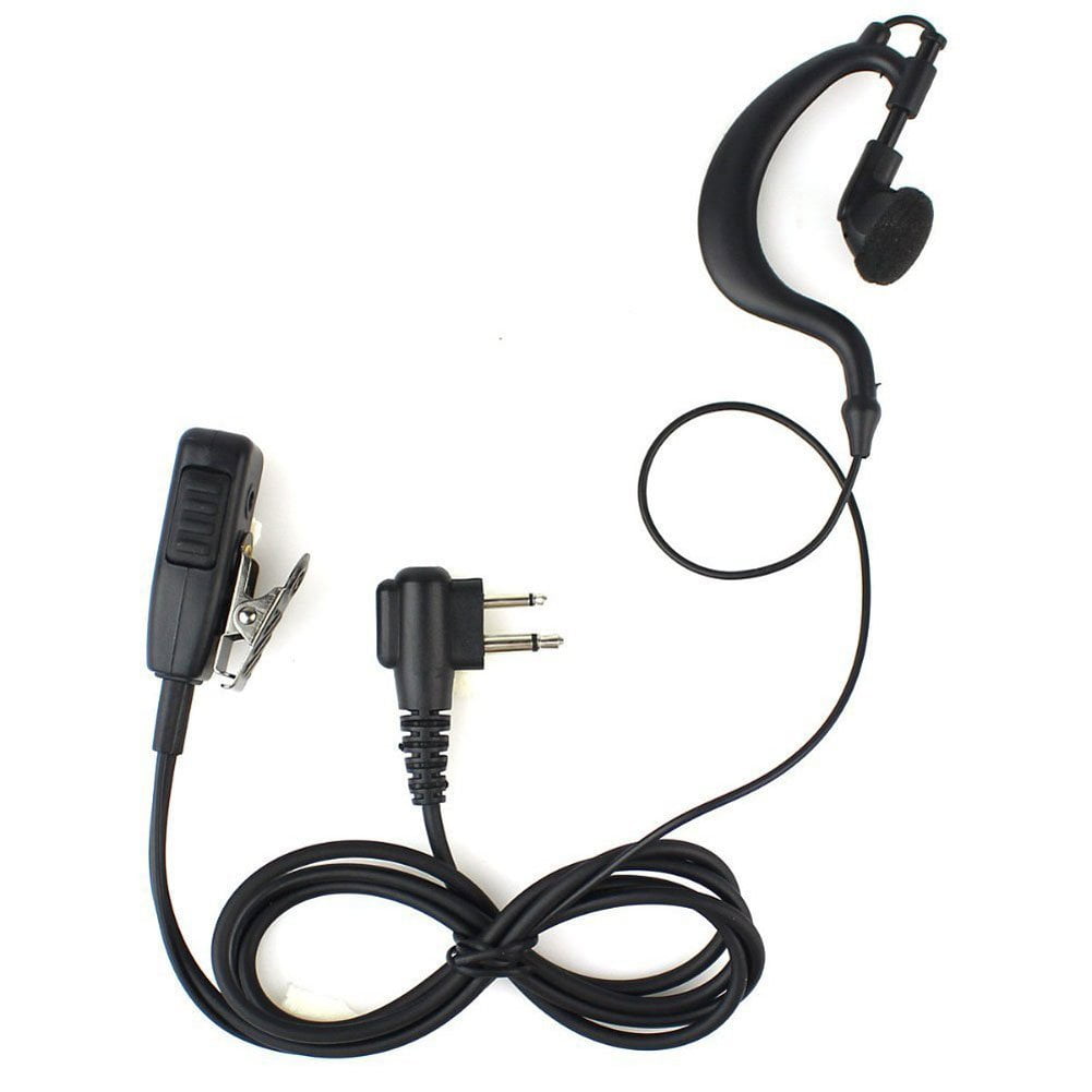 2-wire Mic Earpiece for Motorola CP110 CP140 ECP100 CP180 MU11 Handheld