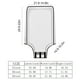 thumbnail image 3 of pstuiky Funda protectora de equipaje para maletas de PVC transparente funda protectora para maletas con ruedas se adapta a la mayoría de maletas., 3 of 7
