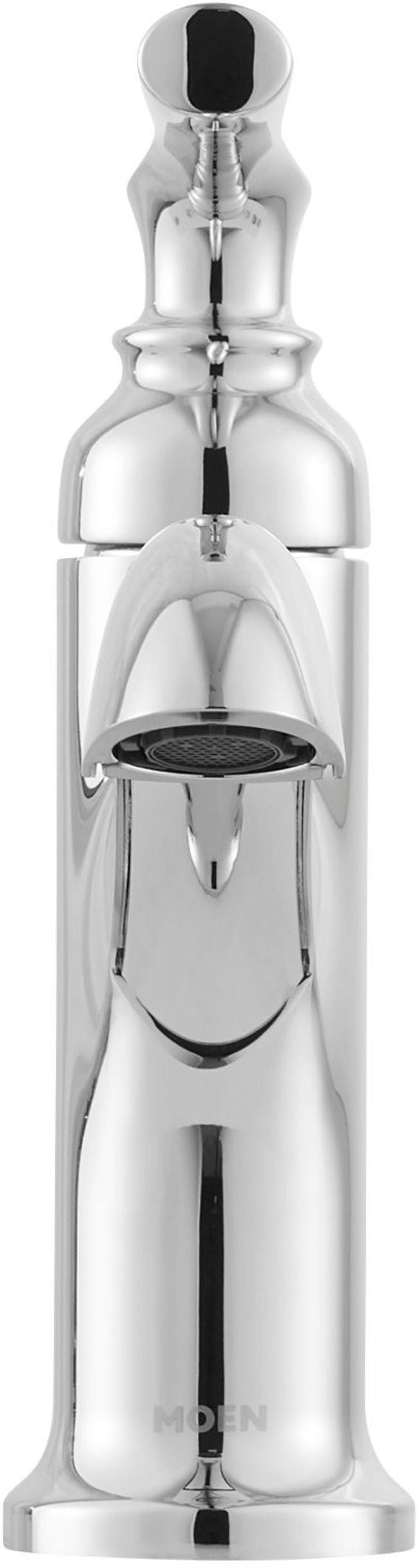 Moen 84535SRN Hilliard 1.2 GPM Single Hole Bathroom Faucet - Nickel
