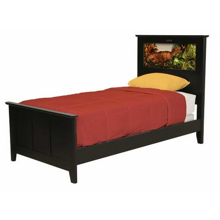 UPC 819722010514 product image for Lifetime LightHeaded Beds Shaker Twin Bed with Changeable Back-Lit LED Headbaord | upcitemdb.com