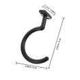 thumbnail image 2 of HAMPPLIES 2Set Pool Table Accessories Iron Gold Convenient Storage For Clubs, 2 of 8