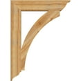 thumbnail image 3 of Ekena Millwork 6"W x 34"D x 46"H Thorton Traditional Rough Sawn Bracket, Western Red Cedar, 3 of 4