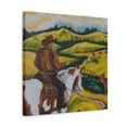thumbnail image 2 of The Rural Barnyard Scene - Canvas, 2 of 10