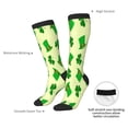 thumbnail image 4 of Rateoe St. Patrick's Day Pattern Women’s Knee High Crew Socks,Trouser Socks, – Comfortable, Breathable, Moisture-Wicking and Soft, 4 of 6
