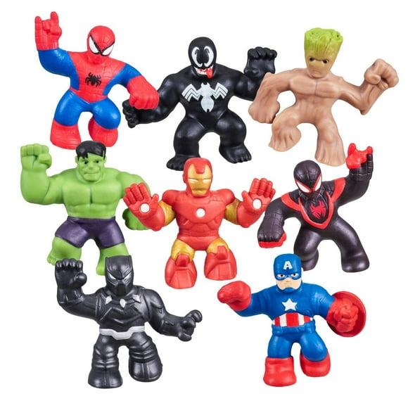 Ensemble Héros de Goo Jit Zu – Mini Héros Marvel