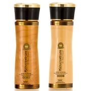 Sulfate Free Keratin Cure Gold & Honey Brazilian Daily Shampoo Conditioner 160ml/5floz