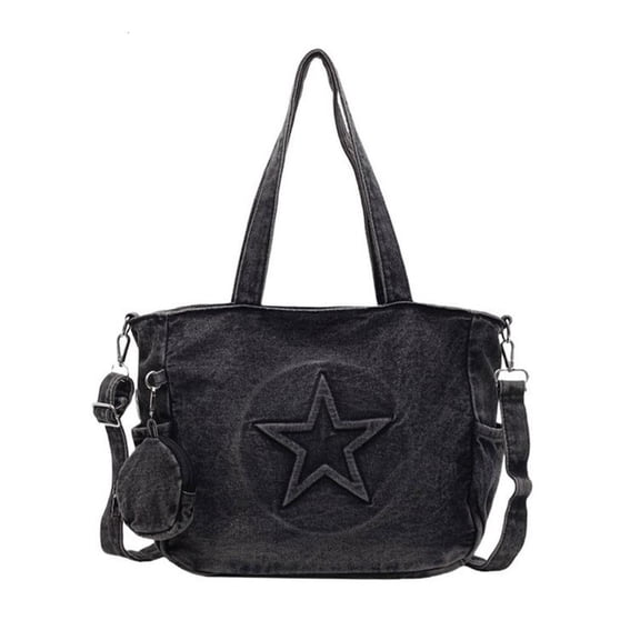 Denims Toted Purse Crossbody Bag Top Handle Satchel Handbag Shoulder Bag Women