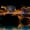Guitar On Fire, variant on Elephant Stock Guitar On Fire Wall Art - Horizontal Multi Panel Canvas - Living Room Wall Decor - Music Multi Panel - Black And Orange Decor - 74" x 48"
