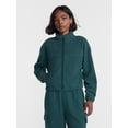 thumbnail image 5 of No Boundaries Polar Fleece Zip Up Jacket, Women’s and Women's Plus XXS-4X, 5 of 6