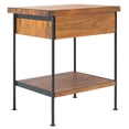 thumbnail image 6 of Safavieh Eris Morden Wood End Table, Brown / Black, 6 of 13