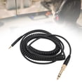 thumbnail image 1 of Cable de auriculares en espiral, cable de extensión de auriculares enchufar y jugar reemplazo extensible para hd599 para hd598 para hd558, 1 of 7