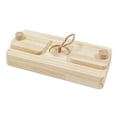 thumbnail image 2 of Juguete De Forrajeo De Enriquecimiento De Madera Para Masticar Juguetes Interactivos Para Jerbo Conejo Estilo D SM SunniMix Juguetes de forrajeo de madera, 2 of 8