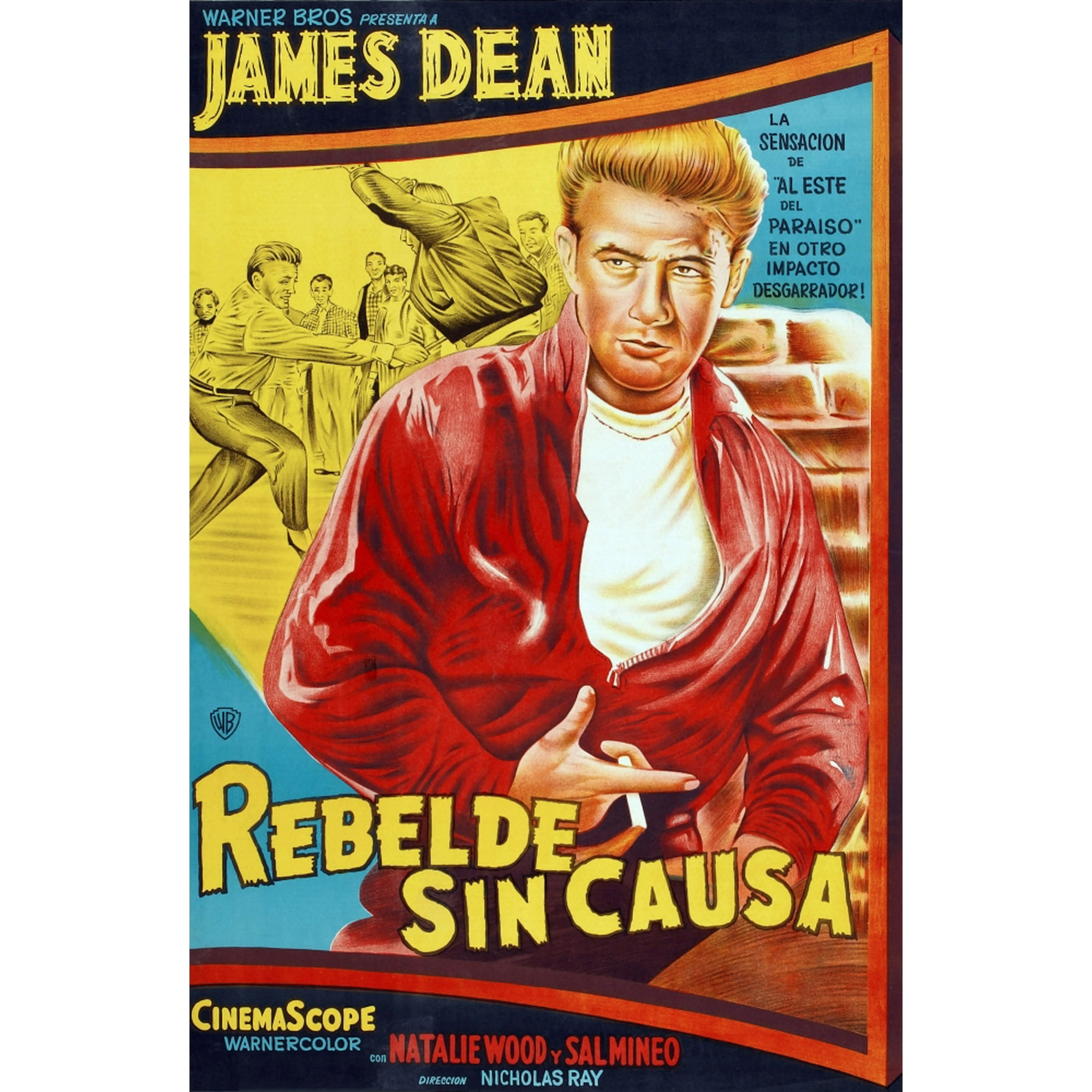 Rebel Without A Cause (Aka Rebelde Sin Causa) James Dean On - Main Image